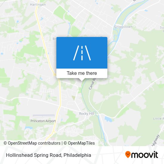 Mapa de Hollinshead Spring Road
