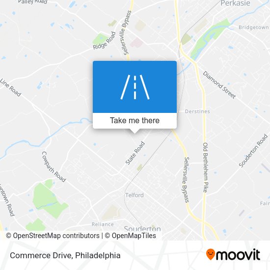 Mapa de Commerce Drive