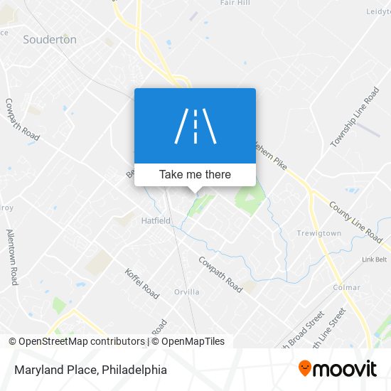 Maryland Place map