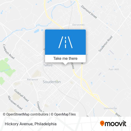 Mapa de Hickory Avenue