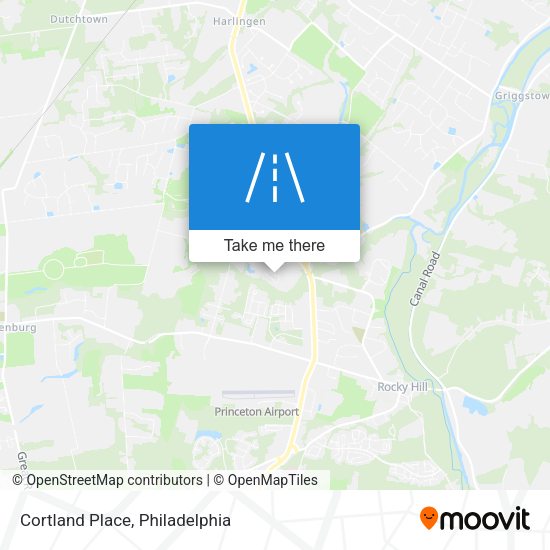 Cortland Place map