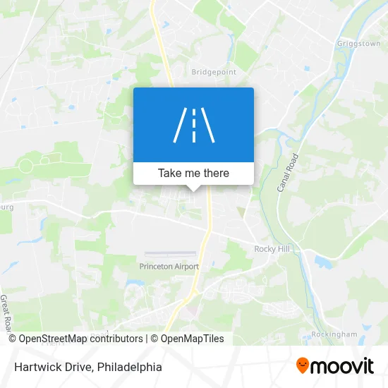 Hartwick Drive map