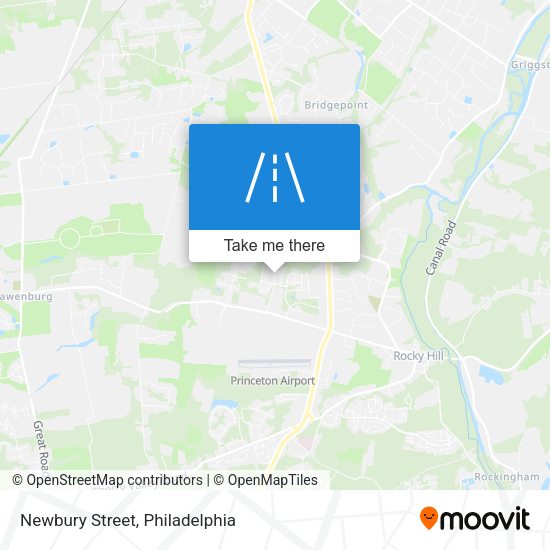 Mapa de Newbury Street
