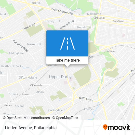Mapa de Linden Avenue