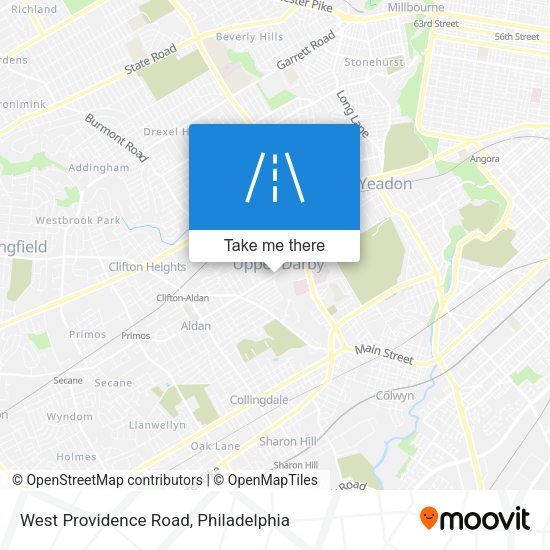 Mapa de West Providence Road