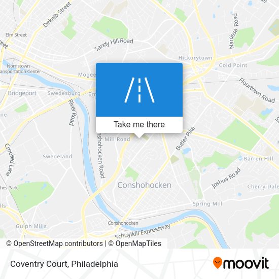 Coventry Court map