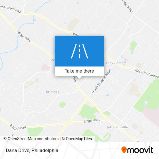 Mapa de Dana Drive