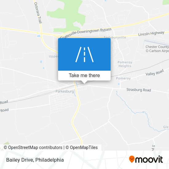 Mapa de Bailey Drive