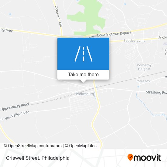 Criswell Street map