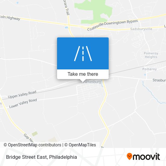 Mapa de Bridge Street East