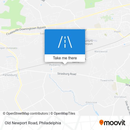 Old Newport Road map