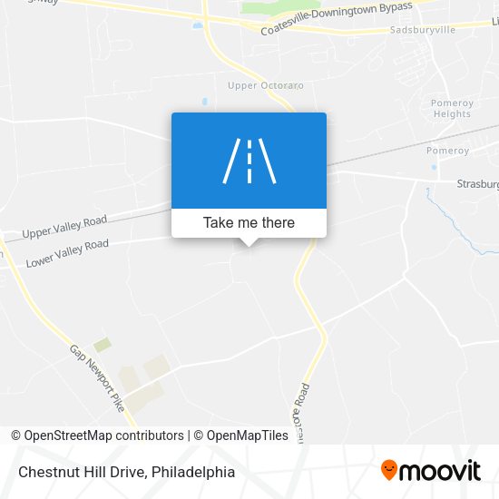 Chestnut Hill Drive map