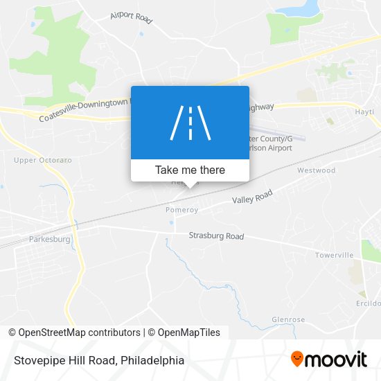 Stovepipe Hill Road map