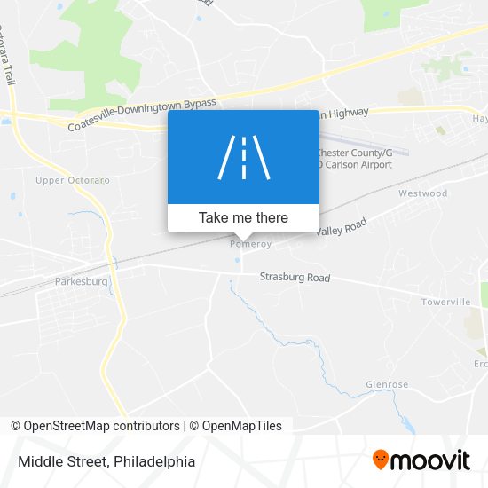 Mapa de Middle Street