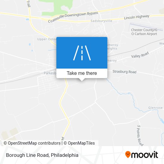Borough Line Road map