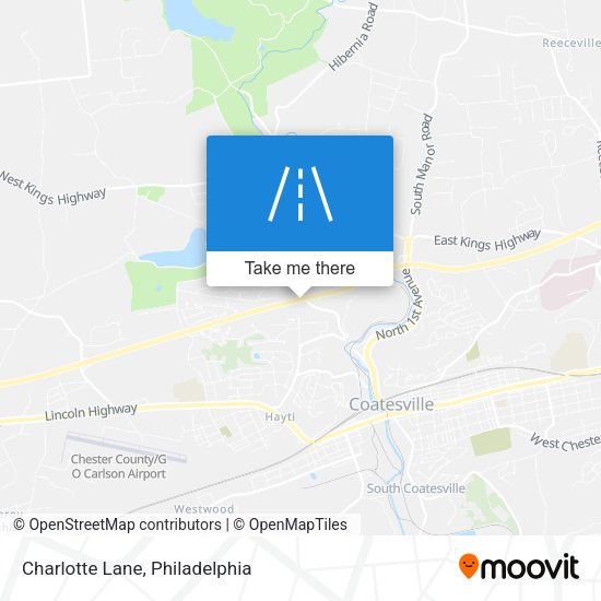 Mapa de Charlotte Lane