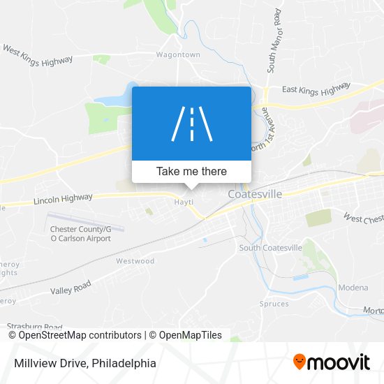 Millview Drive map