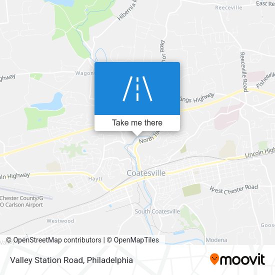 Mapa de Valley Station Road