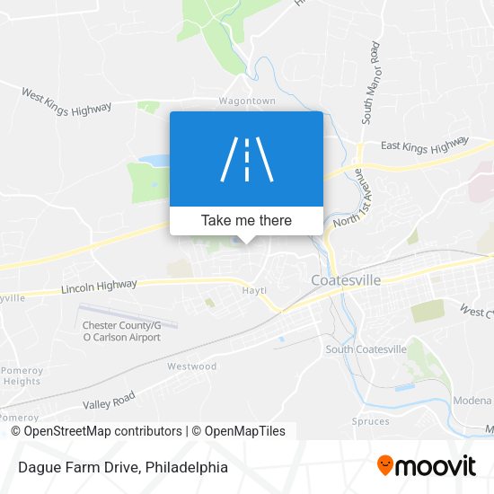 Mapa de Dague Farm Drive