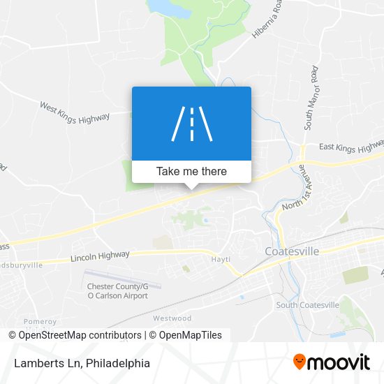 Mapa de Lamberts Ln