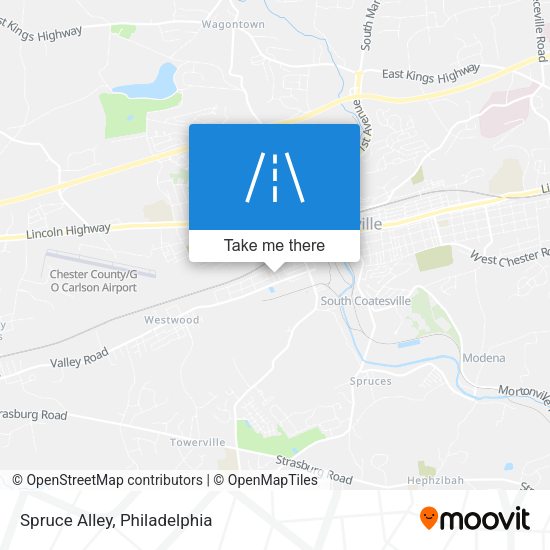 Mapa de Spruce Alley