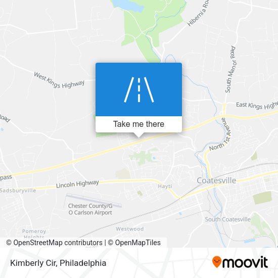 Mapa de Kimberly Cir