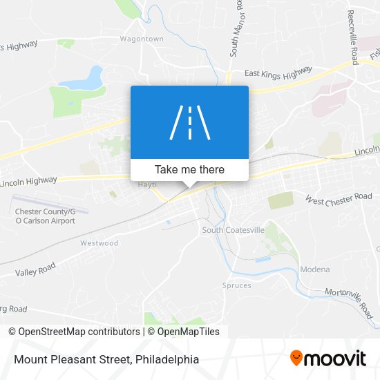 Mapa de Mount Pleasant Street