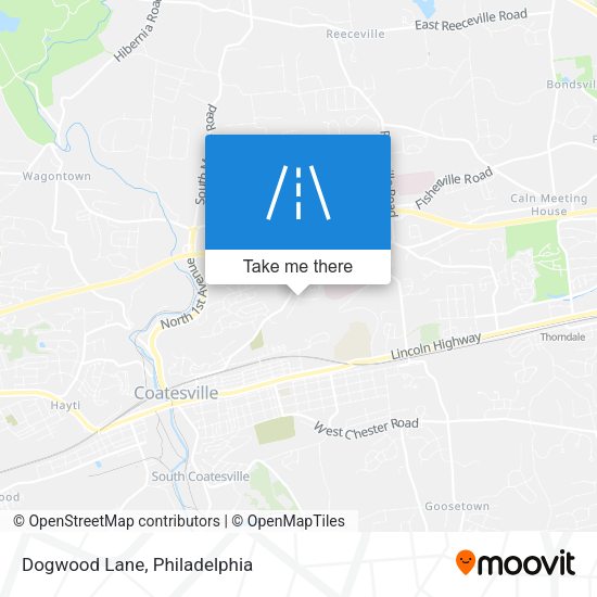 Mapa de Dogwood Lane