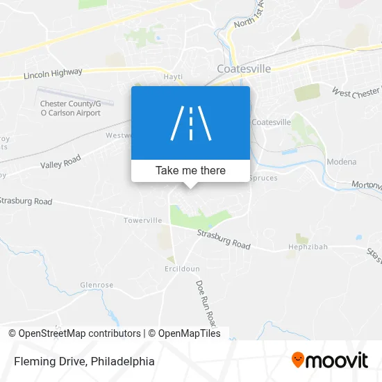 Fleming Drive map
