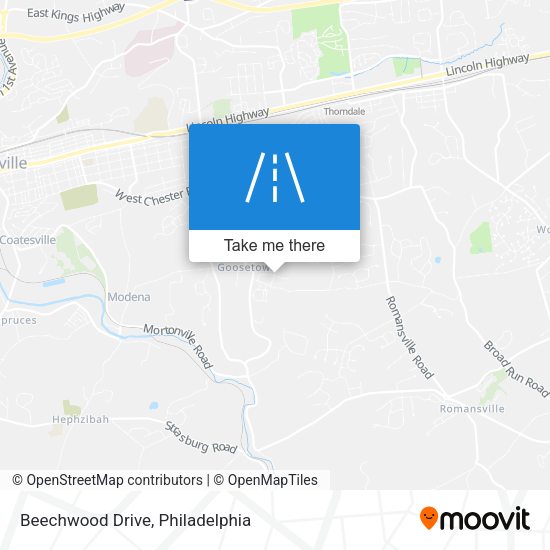 Mapa de Beechwood Drive