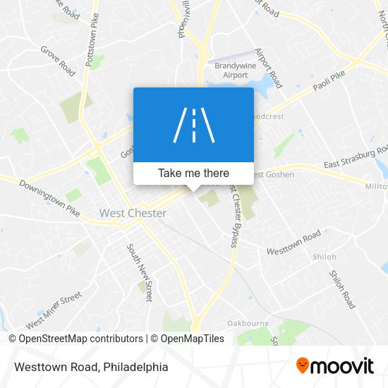 Mapa de Westtown Road