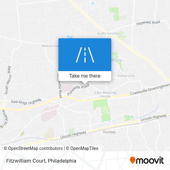 Mapa de Fitzwilliam Court
