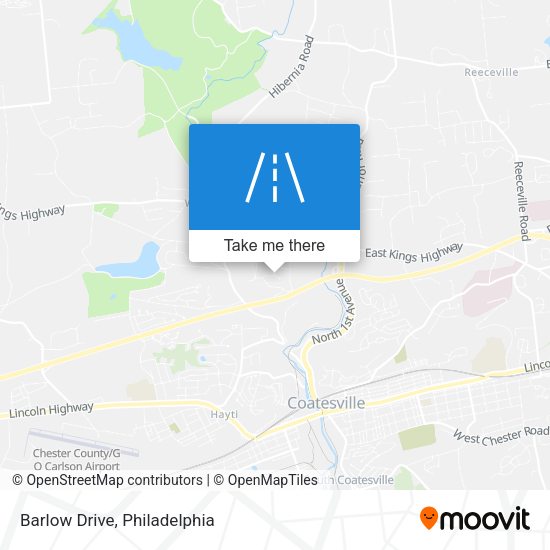 Mapa de Barlow Drive