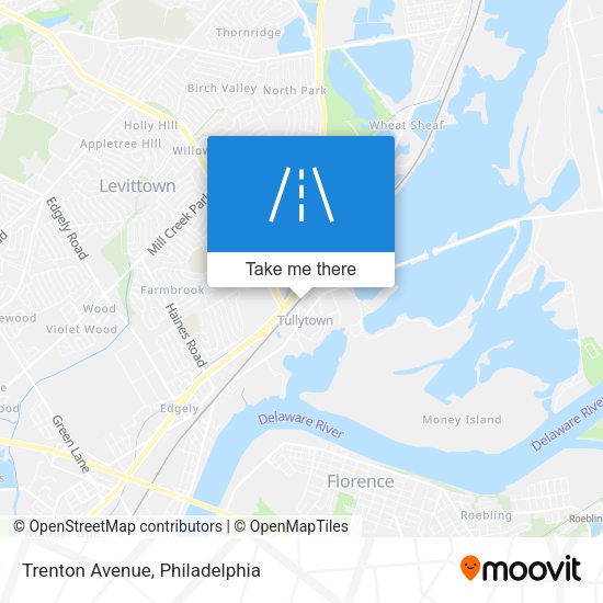 Mapa de Trenton Avenue