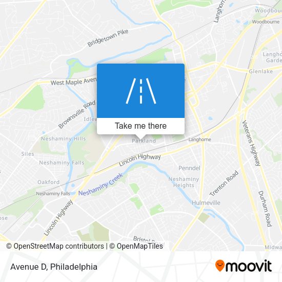 Mapa de Avenue D