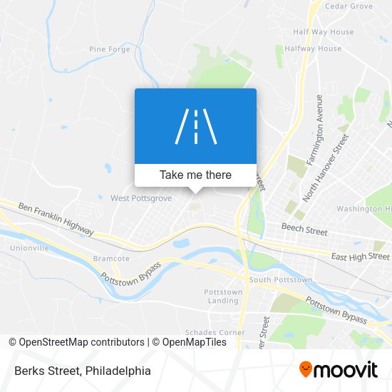 Mapa de Berks Street