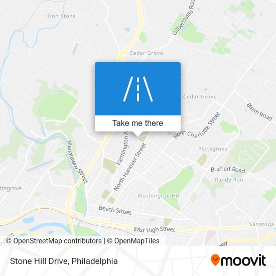 Stone Hill Drive map