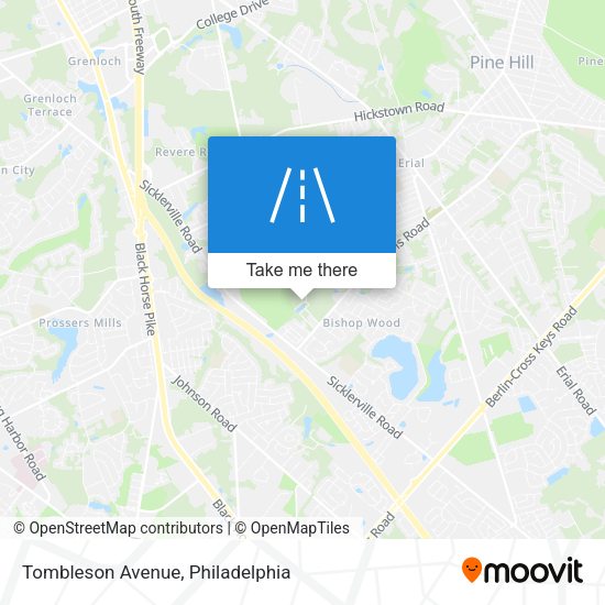 Mapa de Tombleson Avenue