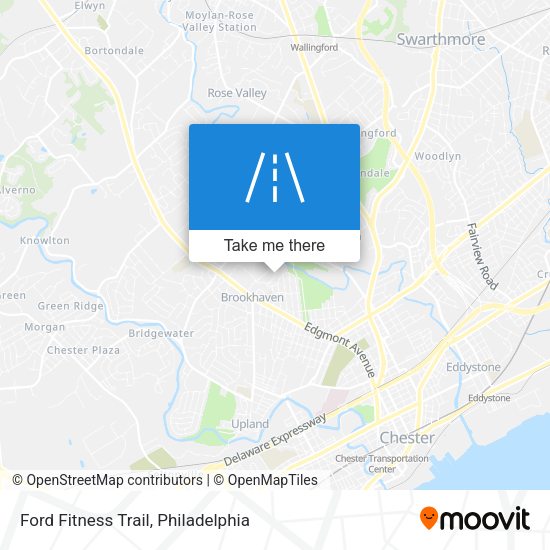 Mapa de Ford Fitness Trail