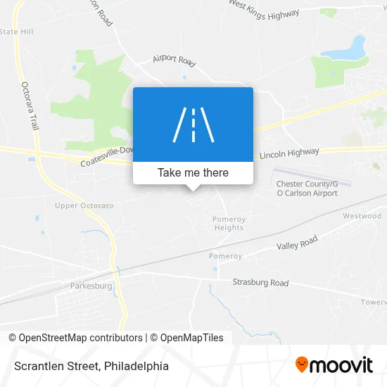 Scrantlen Street map