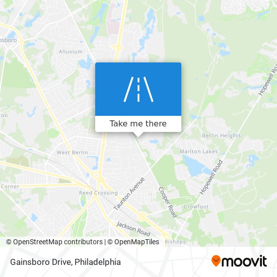 Gainsboro Drive map