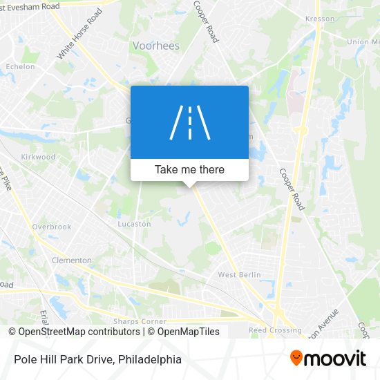 Pole Hill Park Drive map