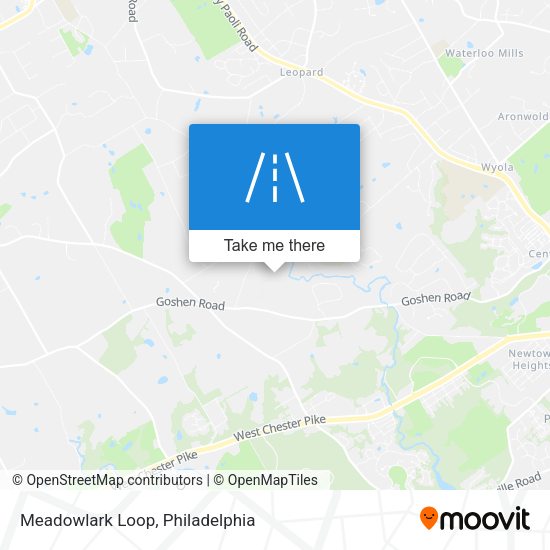 Mapa de Meadowlark Loop
