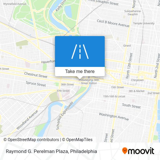 Mapa de Raymond G. Perelman Plaza