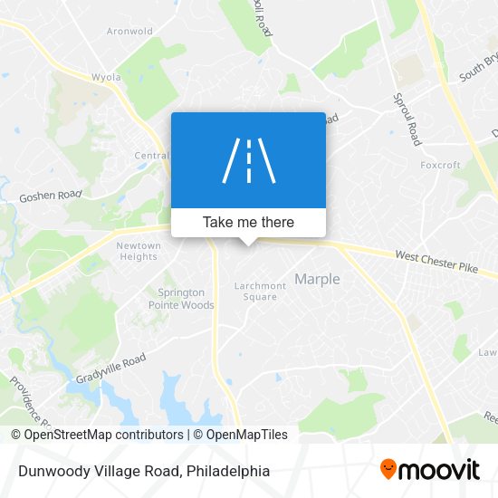 Mapa de Dunwoody Village Road