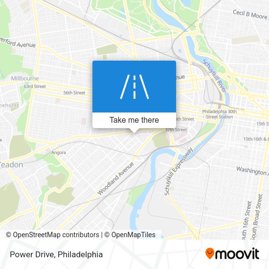 Power Drive map