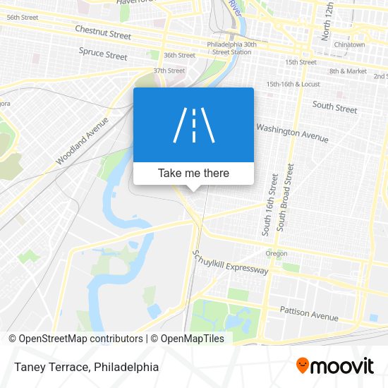 Taney Terrace map