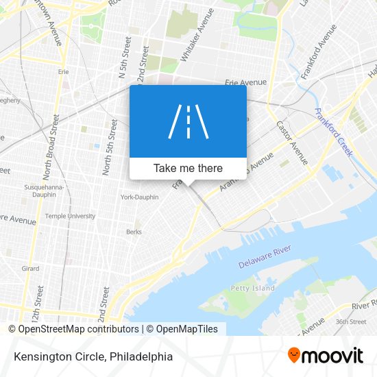 Mapa de Kensington Circle