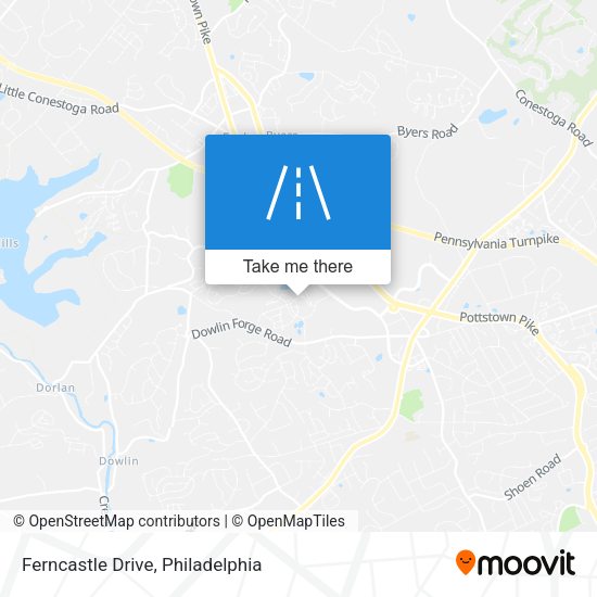 Mapa de Ferncastle Drive