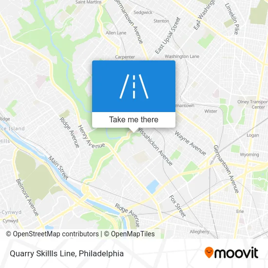 Quarry Skillls Line map